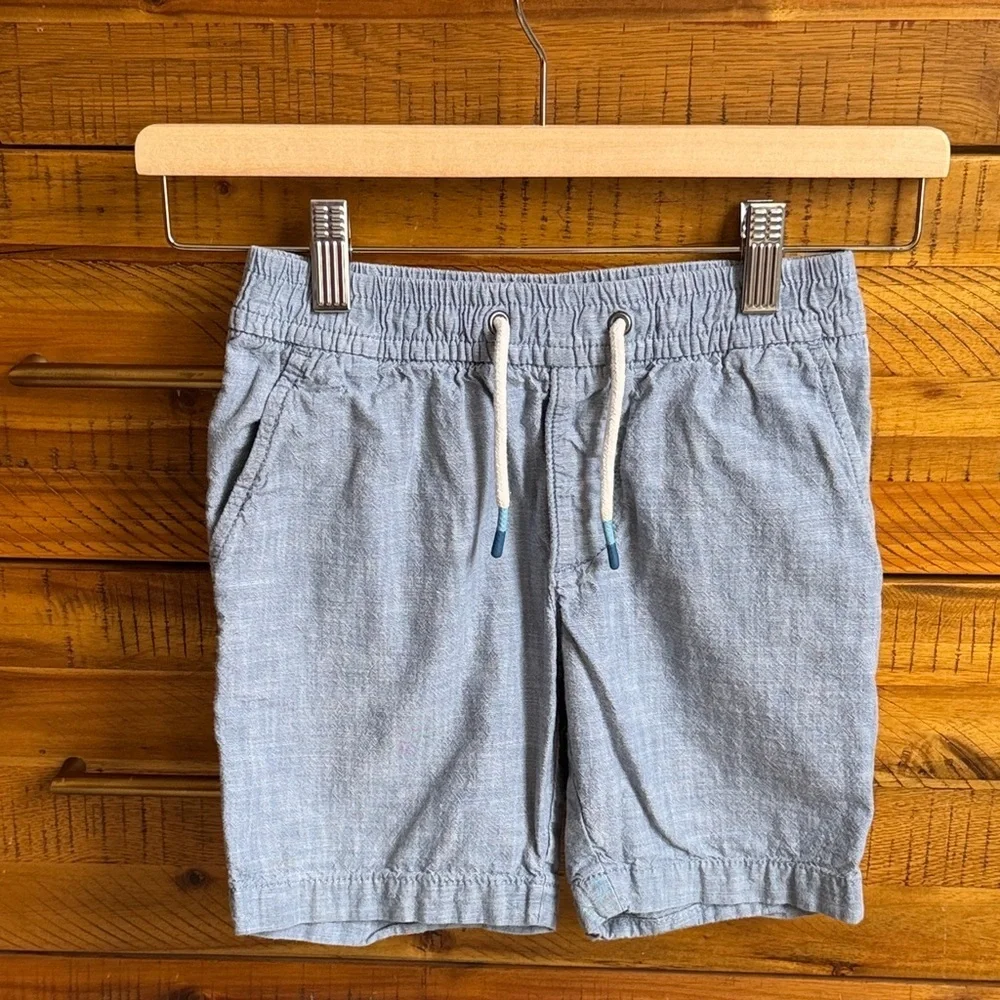 Gap Boy’s Shorts Light Blue Swim Shorts with Drawstring